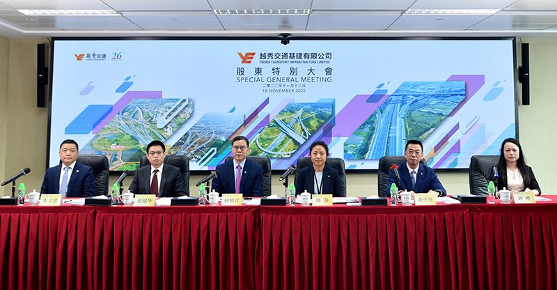 A Proposal for the Acquisition of Lanwei Expressway in Henan Province by Yuexiu Transport Was Endorsed by An Overwhelming Majority Vote